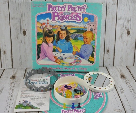 Vintage Pretty Pretty Princess Original 1990 Board Game Kids