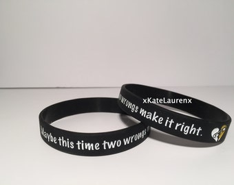 Safety Pin lyric (5 Seconds of Summer)(5SOS) bracelet (Calum Hood)(Luke Hemmings)(Ashton Irwin)(Michael Clifford)