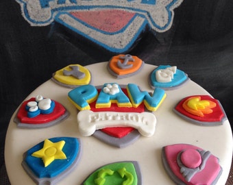 Paw Patrol Cake Topper- Now with Tracker!