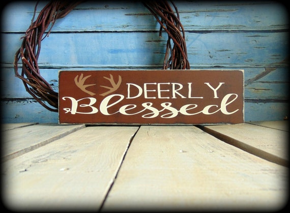 Woodland Sign Custom Deer Sign Antler Decor Antler Sign