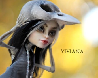 Viviana - OOAK Monster High Repaint Art Doll
