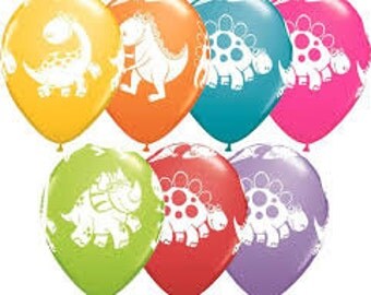 Dinosaur Latex Balloons