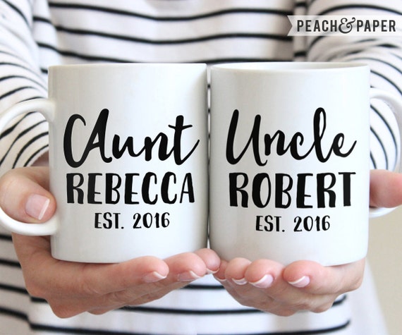 New Aunt And Uncle Gift New Aunt To Be Mug Going To Be Aunt