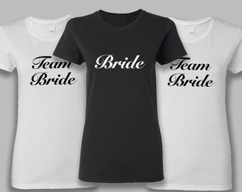 Team bride shirts | Etsy
