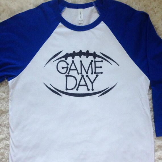 Items similar to GAME DAY tee football shirt on Etsy