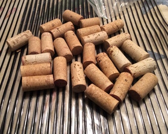 Used wine corks bottle stopper S 27 natural corks cork craft supplies bottle stoppers