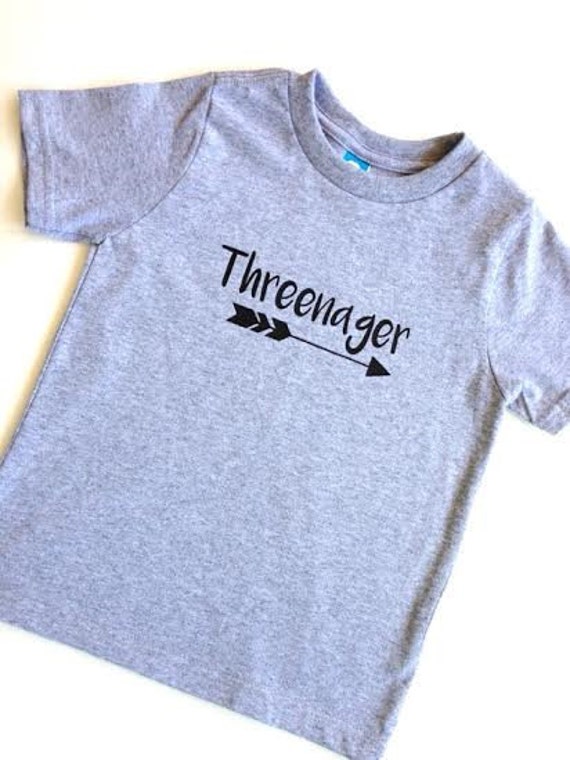 threenager t shirt