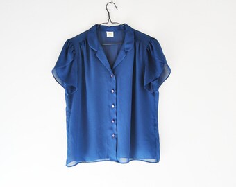 Vintage Tulip Sleeve Blouse
