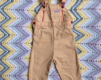 Canvas Healthtex Overalls 18 Months