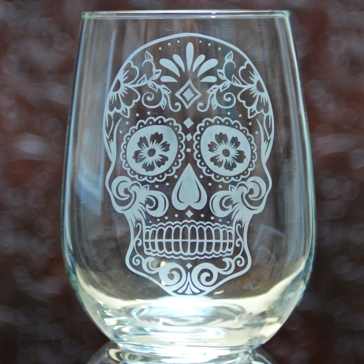 skeleton wine glasses