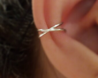 Earrings, Cartilage Earrings, Boho Jewelry,Fake Conch piercing,Conch piercing, Ear Jacket,