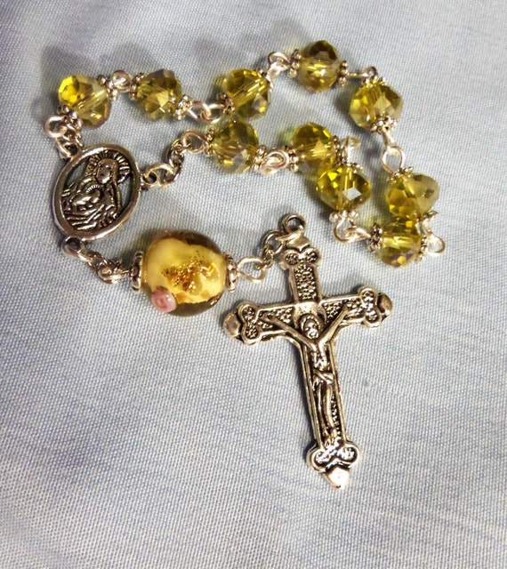 Finger rosary Single decade rosary Rosary Rosary beads