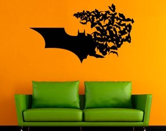 Batman Wall Decal Dark Knight Vinyl Sticker Comics Wall Decals Wall Vinyl Decor /9yip/
