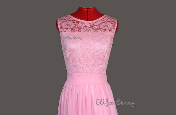 Soft pink bridesmaid dress Light pink lace bridesmaid dress Pink prom dress Light pink bridesmaid dress Soft pink dress Baby pink dress