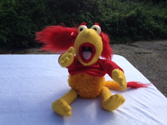 red fraggle plush