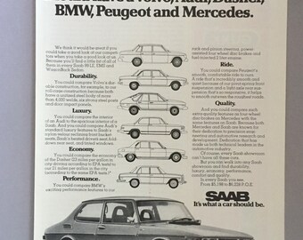 1975 Saab Print Ad