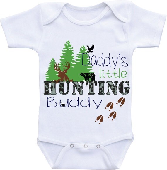 Download Daddy's Hunting Buddy Onesie for baby boy Hunting Season