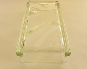Glass Block Tray, Made in Germany, Glass Block Paver, Drawer Dividers, Clear Glass Block, Glass Display, Sorting Trays, Get More Than One
