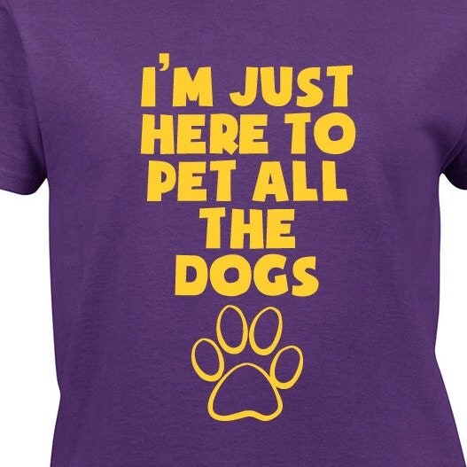 i just want to pet all the dogs shirt