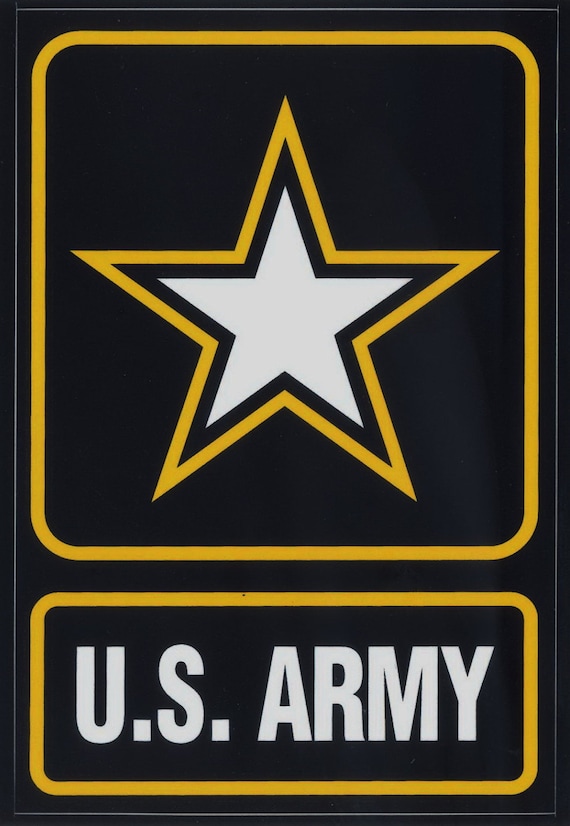 US Army Sticker Decal US Military Logo Heavy Duty Vinyl Made