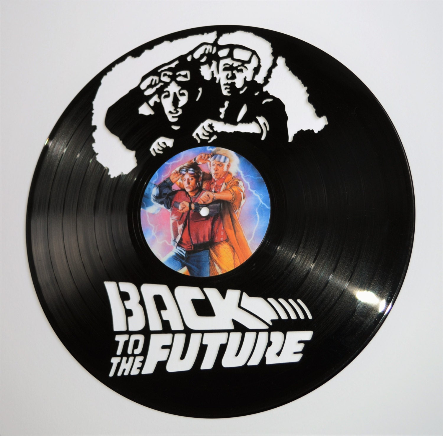 Back to the Future Vinyl Record Wall Art