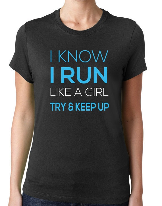 Women's Running Shirt Funny Women's T Shirts by threadedtees