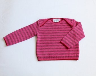 Knit sweater of Cora from pure Merino Wool