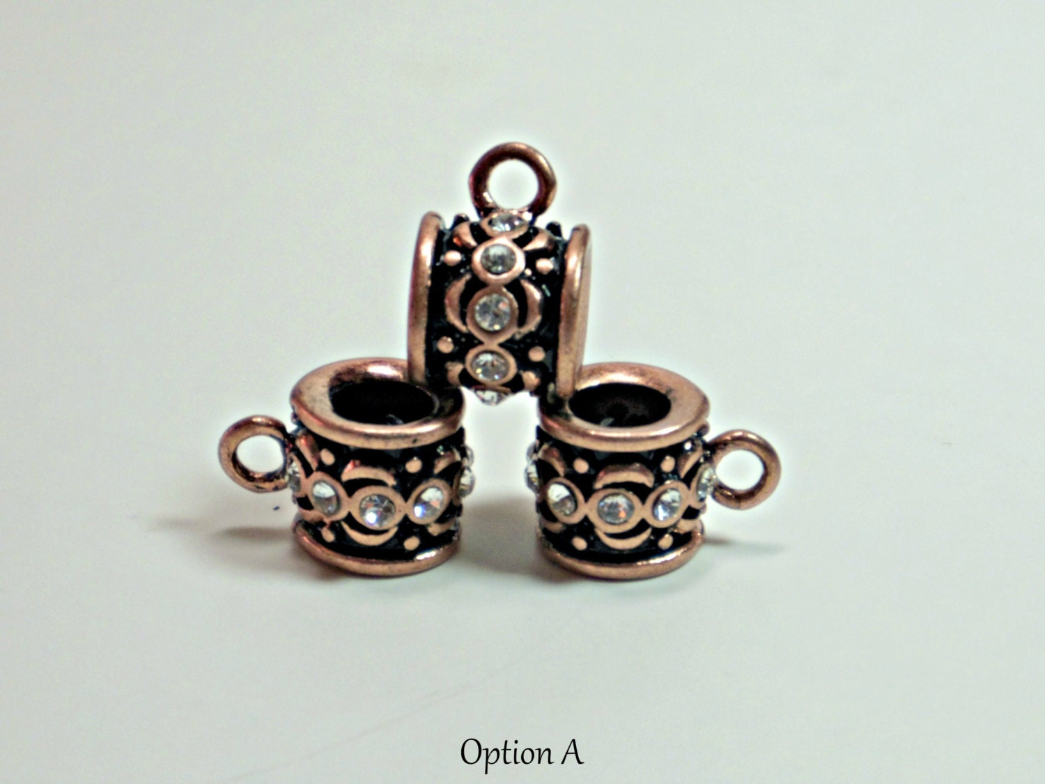 CLEARANCE Sale Item Pendant Bail Large by FlutterbyeBeadSupply