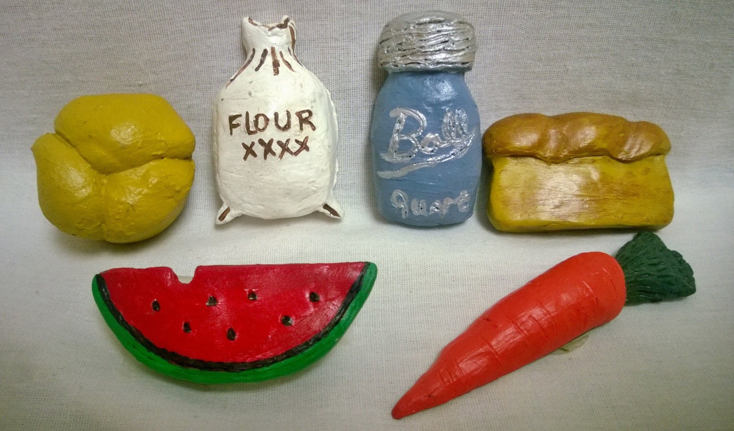 Handpainted Country Set