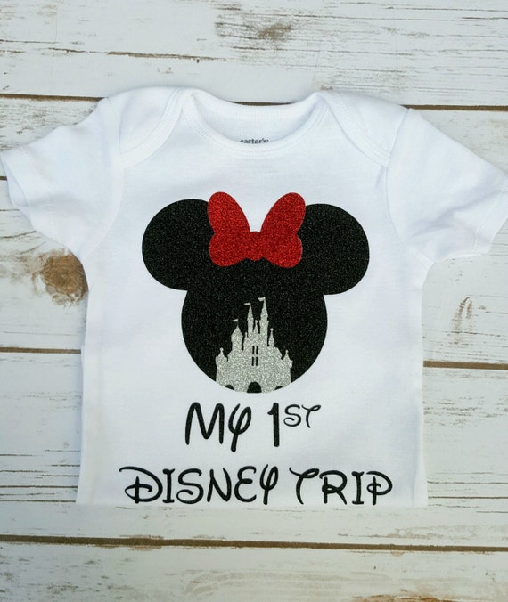 Disney Shirts My First Disney Trip shirt by CorasChicBoutique