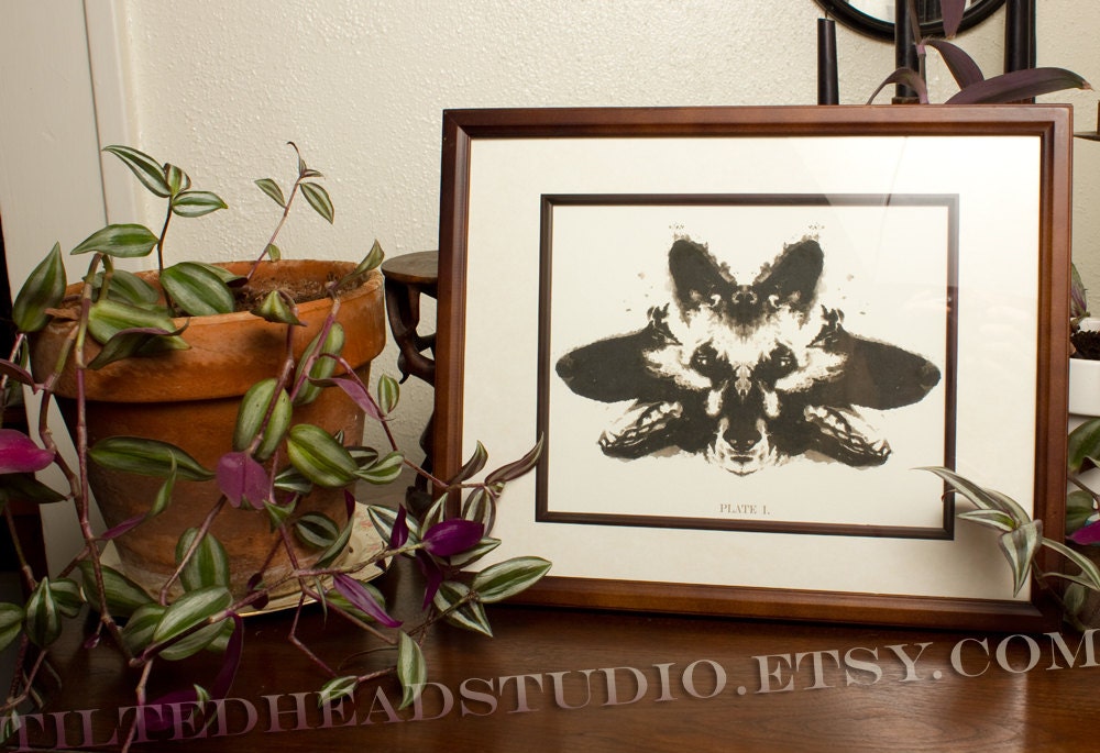 German Shepherd Print Dog GSD Pet Psychology Psychiatry Ink