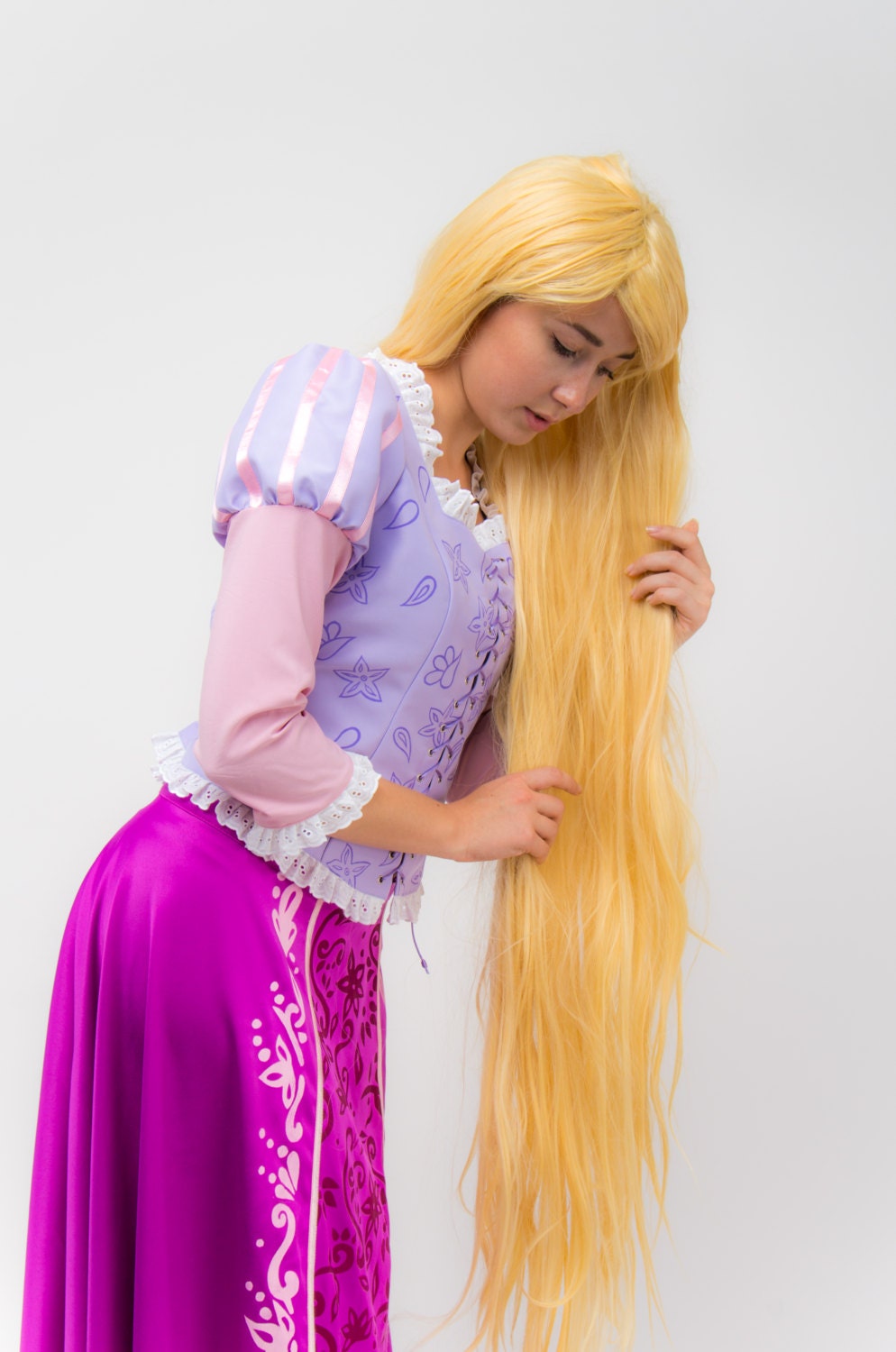 Rapunzel Cosplay Costume Adult Disney Princess The Tangled