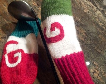 Knit golf covers Etsy UK