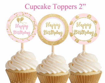 Printable Candy Bar Wrapper Pink and gold Birthday Pink and