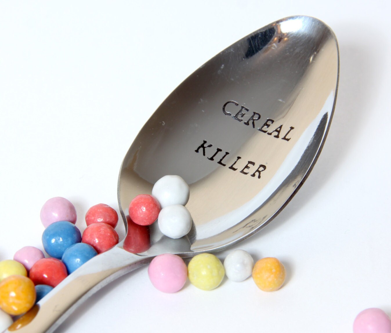 Cereal Killer Spoon Personalized Spoon by FrozenMomentDesigns
