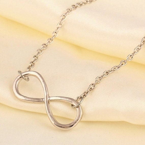 Infinity symbol necklace