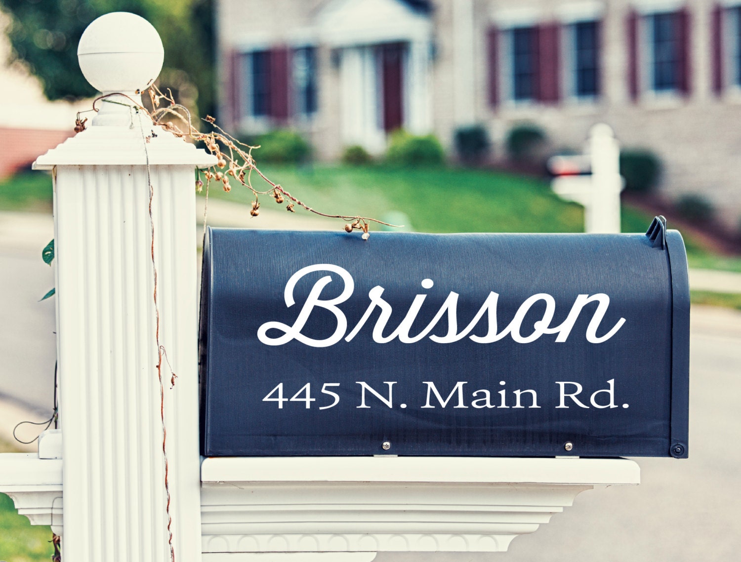 Decorative Mailbox Decal Mailbox Sticker Vinyl Mailbox