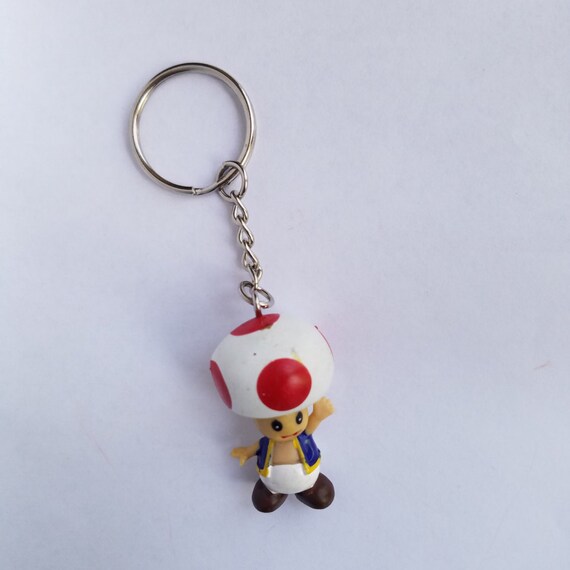 Super Mario Bros Toad Keychain 3556