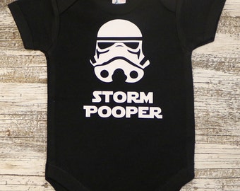 Star Wars Onesie /Funny Storm Pooper Baby Onesie / Funny Baby Onesie / Funny Baby Bodysuit / Baby Shower Gift