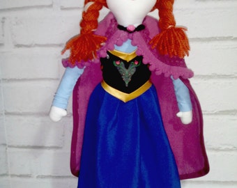 anna frozen rag doll