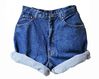 Vintage High Waisted Dark Wash