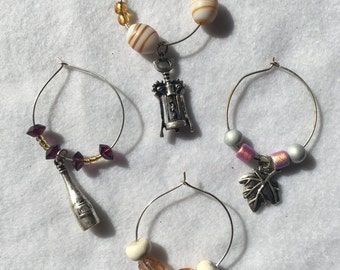 Mangia Wine Charms main image 0