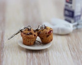 Blueberry Muffin Earrings