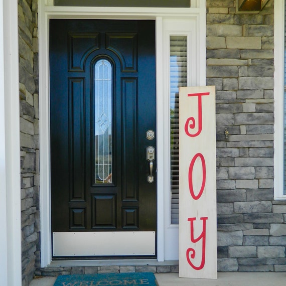 Large Joy Christmas Outdoor Sign