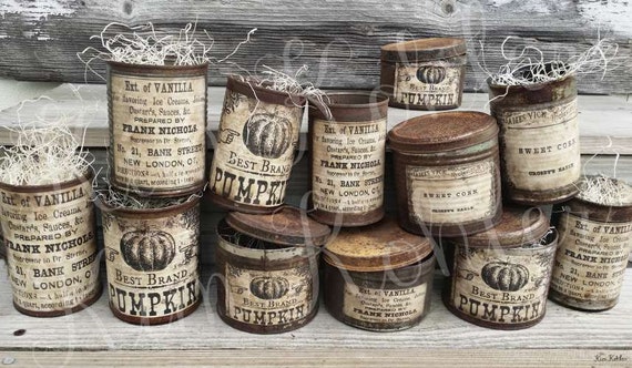 pantry vintage label cans photo print instant download can