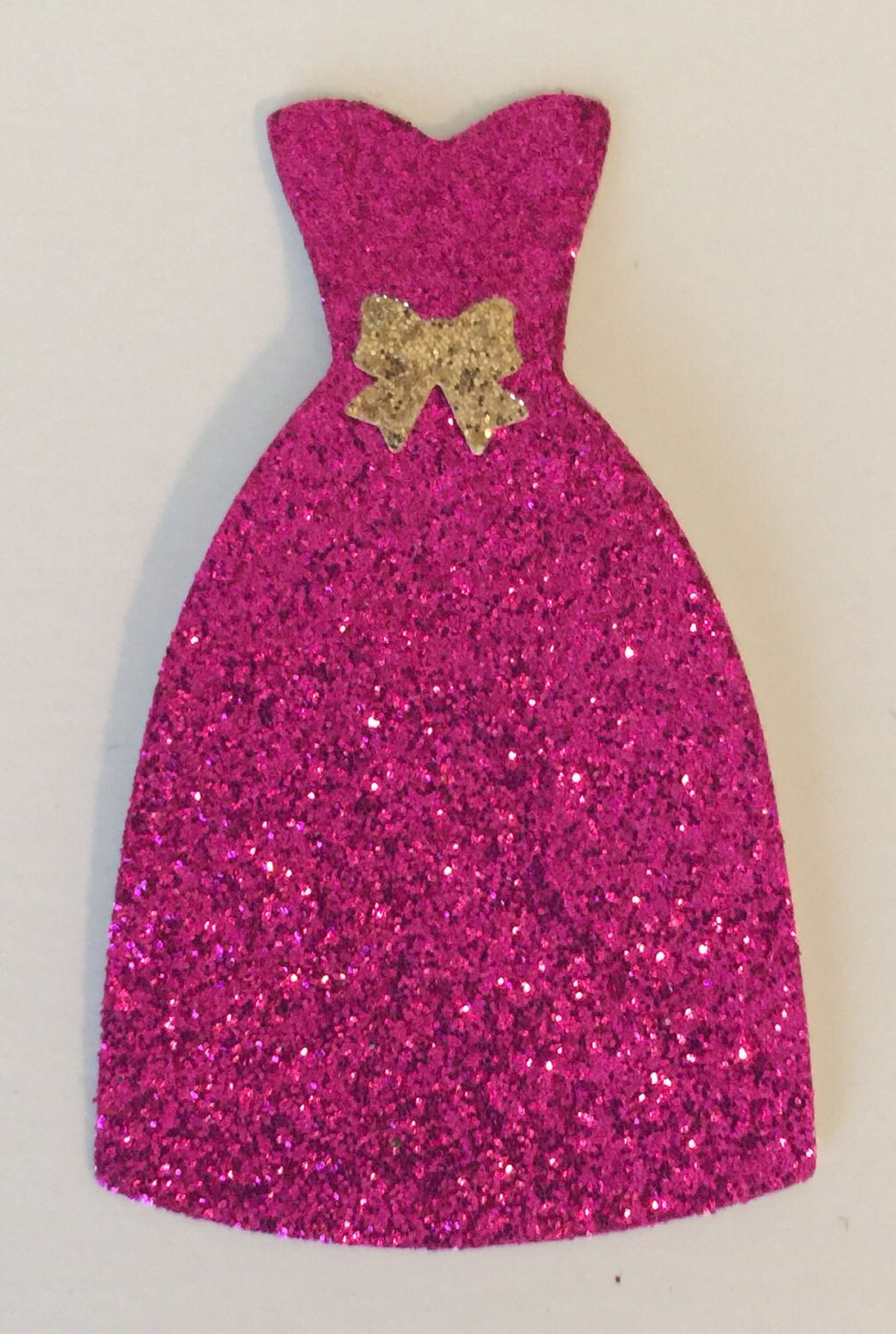 pink glitter frock