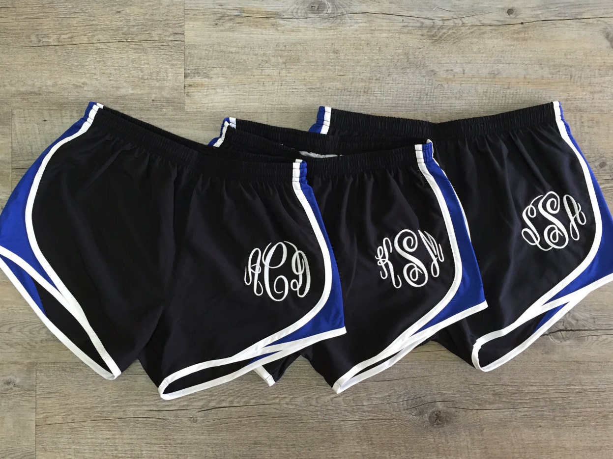 monogram mesh shorts