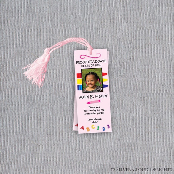 preschool graduation bookmarks pre k graduation bookmark