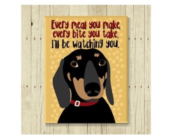 Dachshund Magnet, Wiener Dog, Doxie, Dog Magnet, Dog Lover Gift, Dachshund Gift, Fridge Magnet, Refrigerator Magnet, Sausage Dog Gift, Funny
