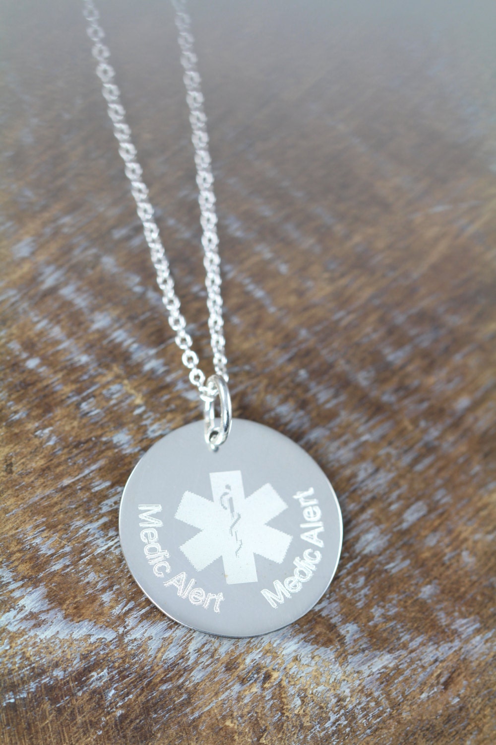 Medical Alert Jewelry Custom Engraved by ShinyLittleBlessings